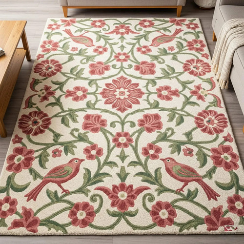 Tapis laine touffeté - en,