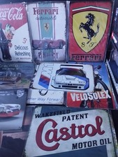 Plaques Metal Vintage