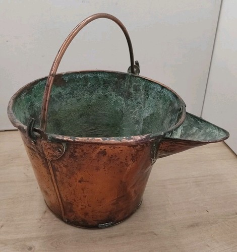 Seau chaudron ancien - seau/chaudron,