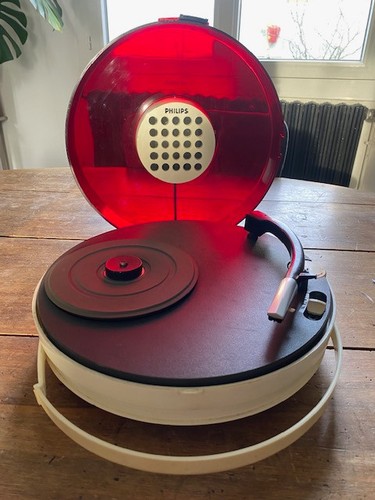 Tourne disque philips platine - tourne,