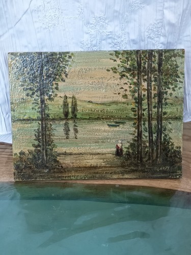Peinture sur bois gardy - peinture,