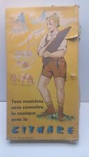 CITHARE musique instrument jouet AJM boite d'origine