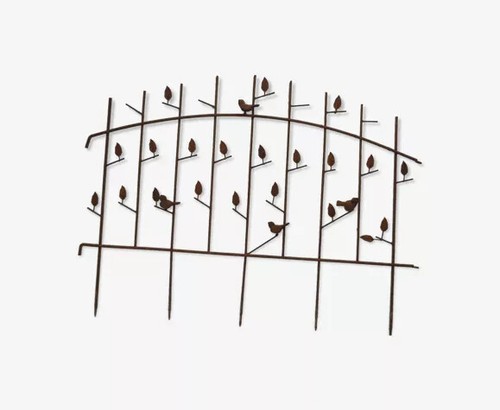 Barriere jardin fer - de,