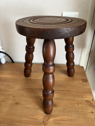 Tabouret tripode vintage - , de