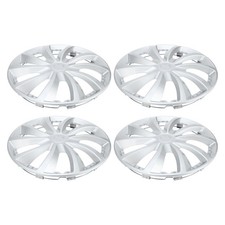4 Pièces Clip-On Universel Voiture Roue Moyeu Couverture Jantes R14 14 Pouces