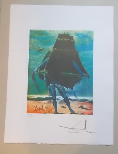 Lithographie salvador dali - dali, (