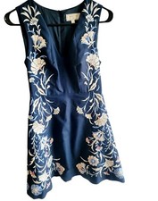 Anthropologie Gilmore Girls Moulinette Soeurs Bellflower Floral Embroidery Dress