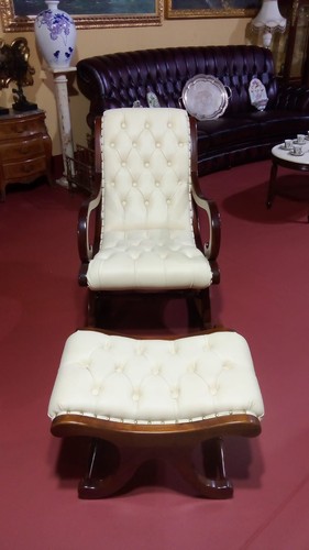 Chaise bascule klinton - À,