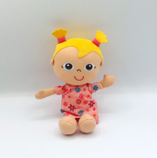 Peluche doudou poupée beige