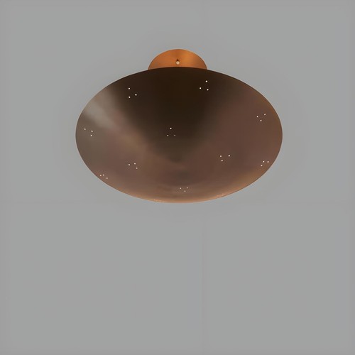 Lustre disque perforé - lustre,