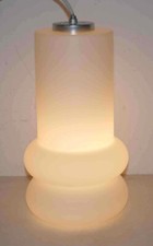 Suspension vintage en opaline