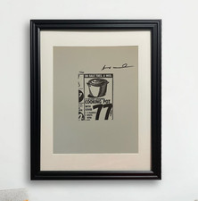 Andy Warhol Hand-Signed Original Print With COA & +$3,500 USD Appraisal Included