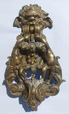 Imposant heurtoir en bronze