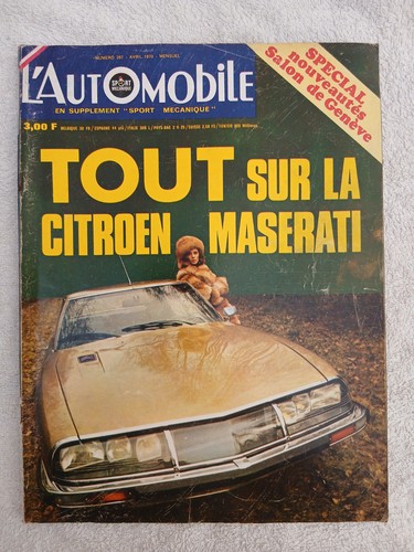 Automobile 287 4 - n°287, 4/1970