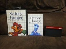 SEGA MASTER SYSTEM SYDNEY HUNTER AND THE SACRED TRIBE COMPLETE CIB HOMBREW RARE 