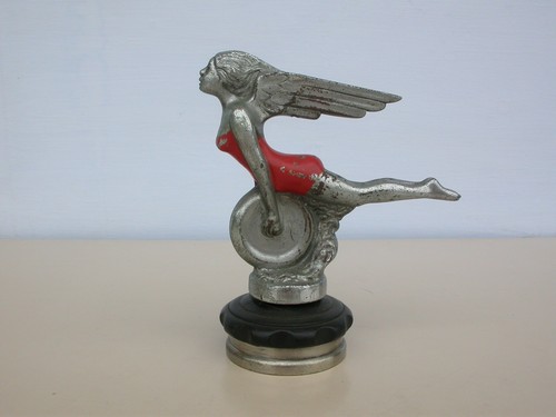 Mascotte bronze argenté - bronze,