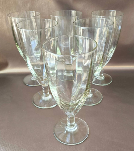 Anciens verres eau vin - 6,