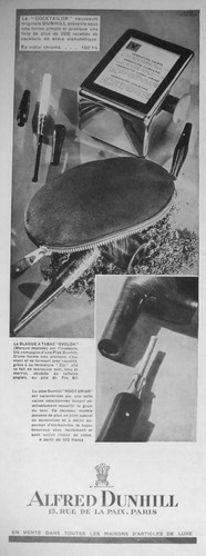Publicité 1932 alfred dunhill - 1932,
