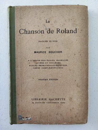 Ancien manuel scolaire - , "la