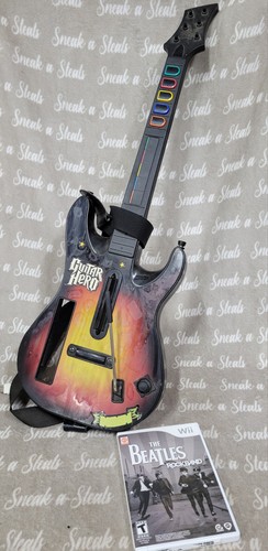Wii guitar hero rock band - wii,