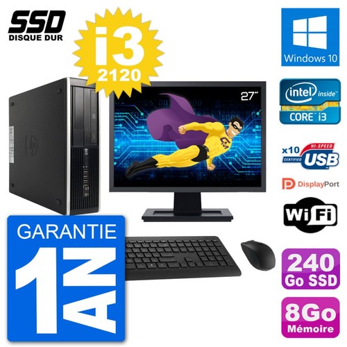 8200 elite sff ecran - pc, 27"