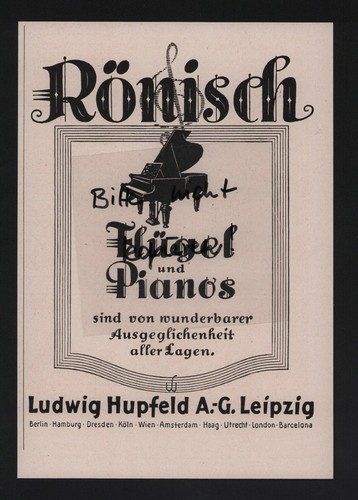 Leipzig advertising 1925 - advertising,