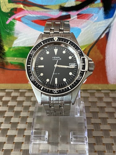 Montre vintage quartz yema - montre,