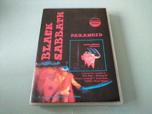 Black sabbath paranoid dvd - black,