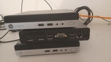 Lot de 3 ordinateurs HP ProDesk 400 G4 Mini, Windows 11 Pro, 16Go RAM, SSD 256Go