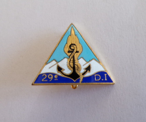Insigne militaire - militaire, 29°