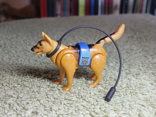 Police playmobil chien - police,