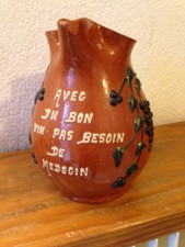 pichet parlant  terre cuite