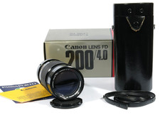 PRL) CANON LENS FD 200mm f/4