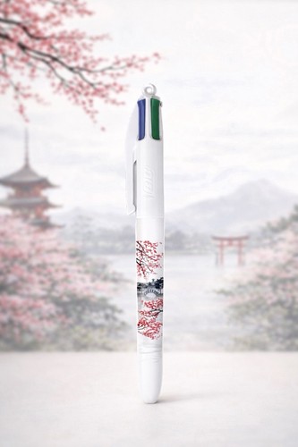 Stylo bic couleurs japon - 4,