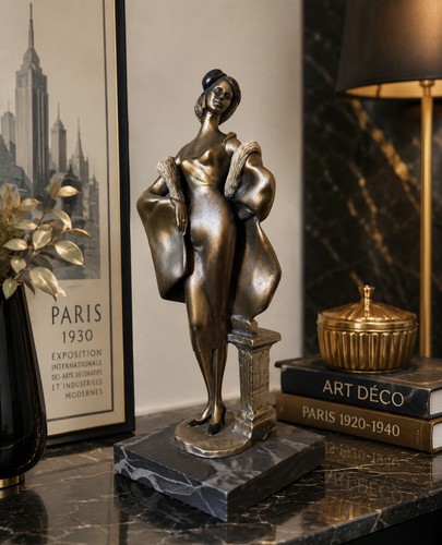 Statue femme art - statue, style