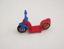 PLAYMOBIL (1592) ENFANTS - Trottinette Rouge Bleu & Roues Jaune