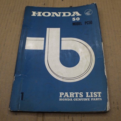 Parts list honda 1968 - parts,