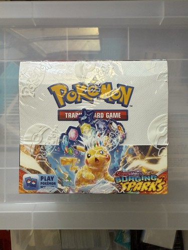 Pokemon surging sparks - sparks, display
