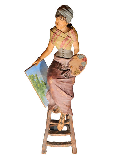Villanis sculpture ancienne - sculpture,