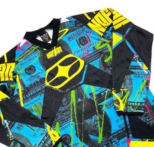 Y2K No Fear Special Edition Moto cross Bmx Tech Jersey Benjamin’s Money Print