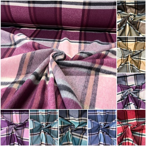 Tissu manteau carreaux - de,