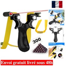 Fronde Pro Laser Lance Pierre Haute Précision Slingshot Chasse Pêche+Accessoires