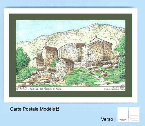 34301 carte postale - carte,