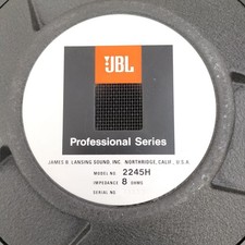 Paire d'unités de woofer type