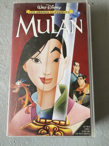 Mulan disney cassette vhs 1999 - cassette,