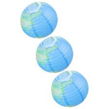  3 Pcs Earth Shaped Lantern