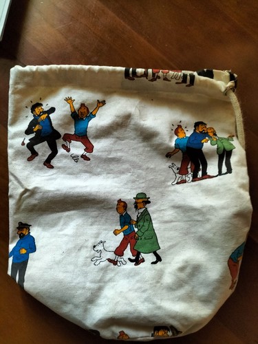 Sac coton tintin - sac,