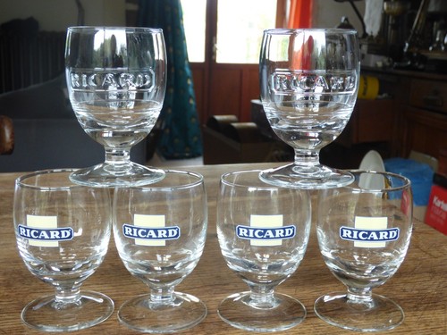 Lot 6verres à ballon - 6verres,