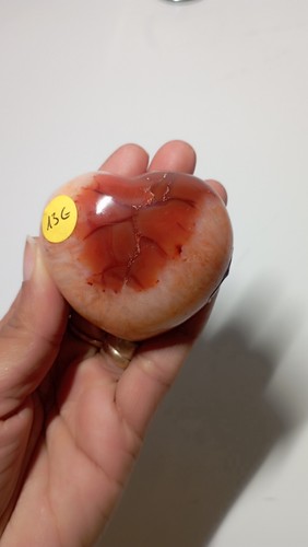 115g coeur cornaline - 115g,