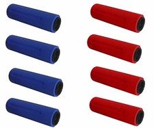 8 Poignées anti-transpiration  pour Baby-foot Roberto Sport 4 bleues 4 rouges
